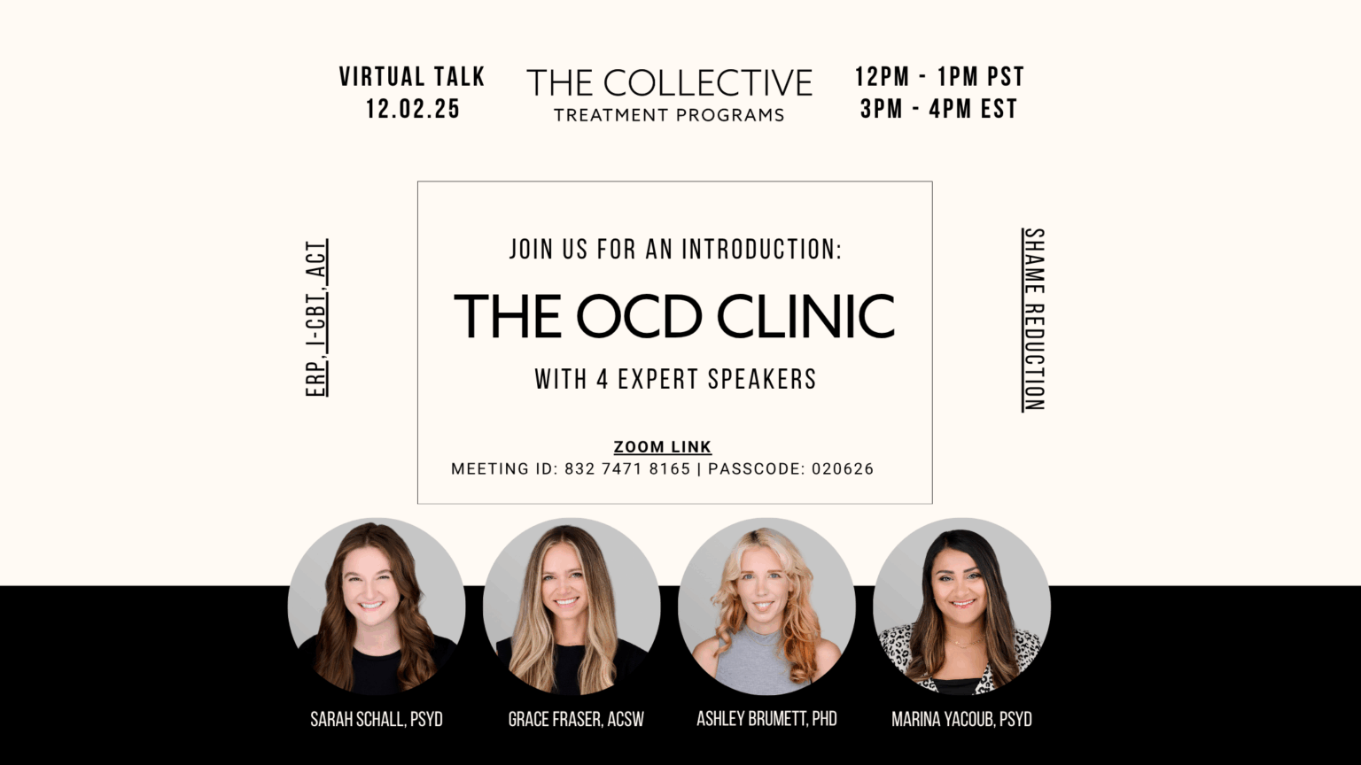 The OCD Clinic Virtual Talk
